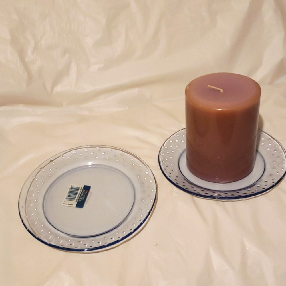 Dessert Plates or Candleholders (2)